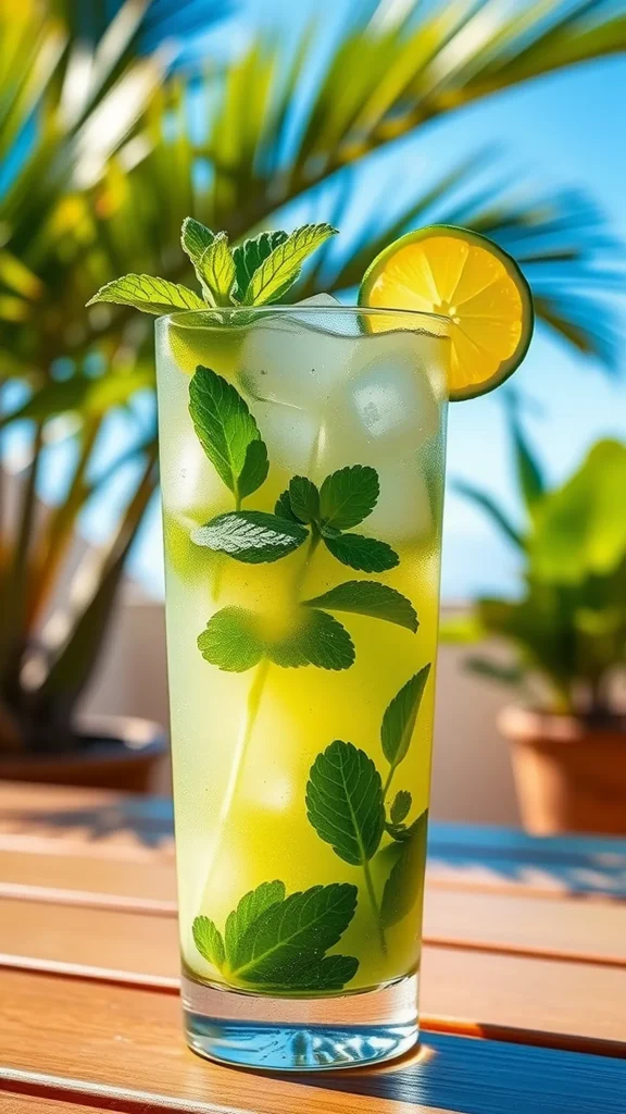 Ouzo Mojito