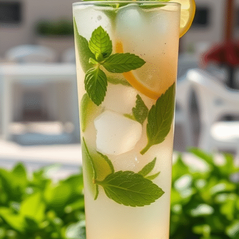 white wine mojito