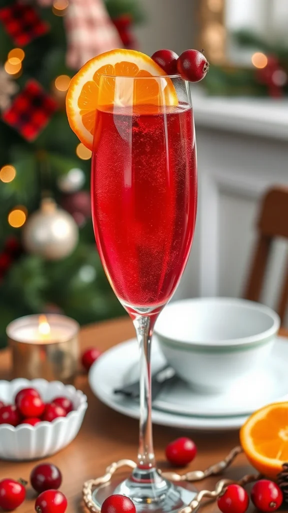 cranberry mimosa