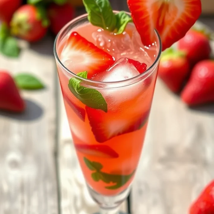 strawberry basil smash