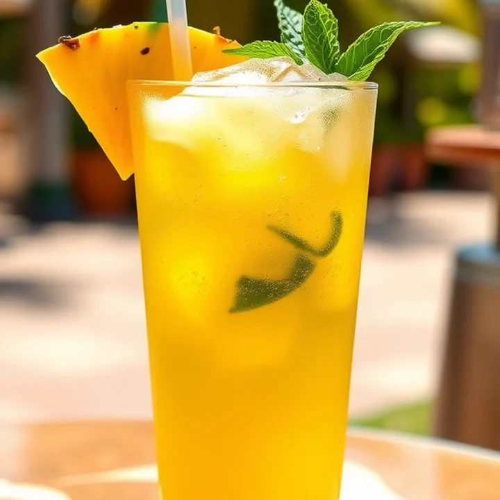 Tropical Fizz Mocktail