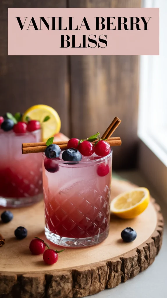 vanilla berry bliss