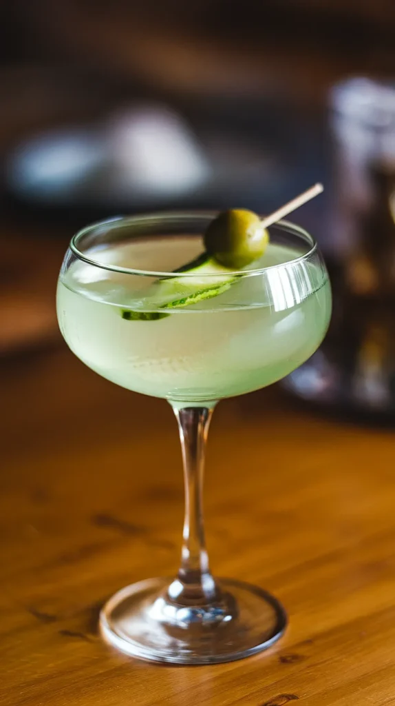 Refreshing Cucumber Martini Recipe cucumber martini