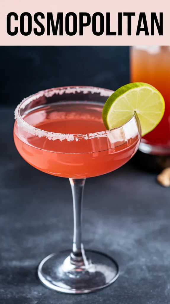 cosmopolitan drink cocktail