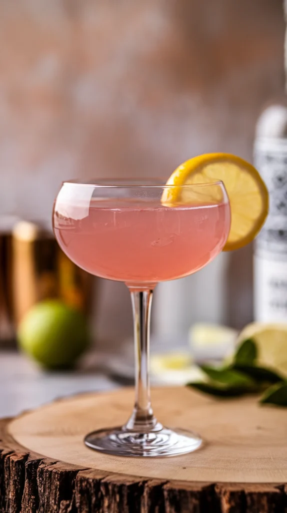 Cosmopolitan cocktail for valentines