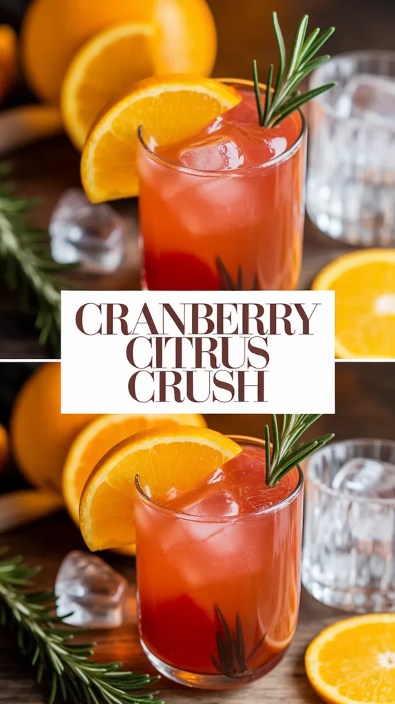 Cranberry Citrus Crush