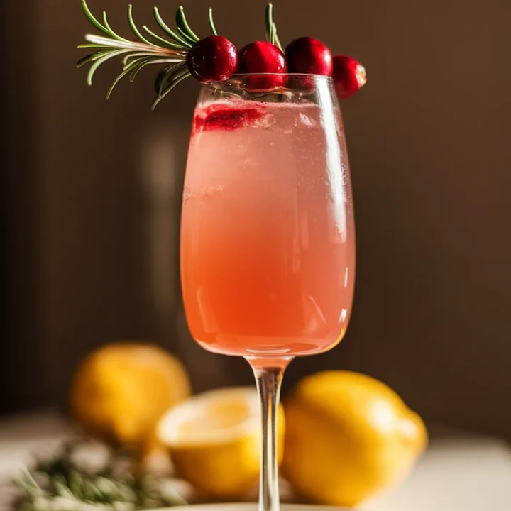cranberry mimosa