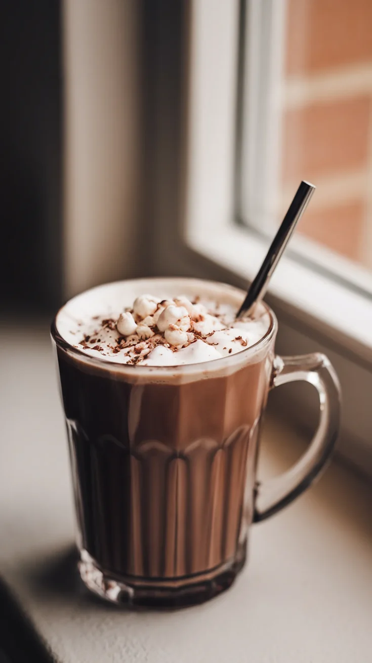 peppermint hot chocolate
