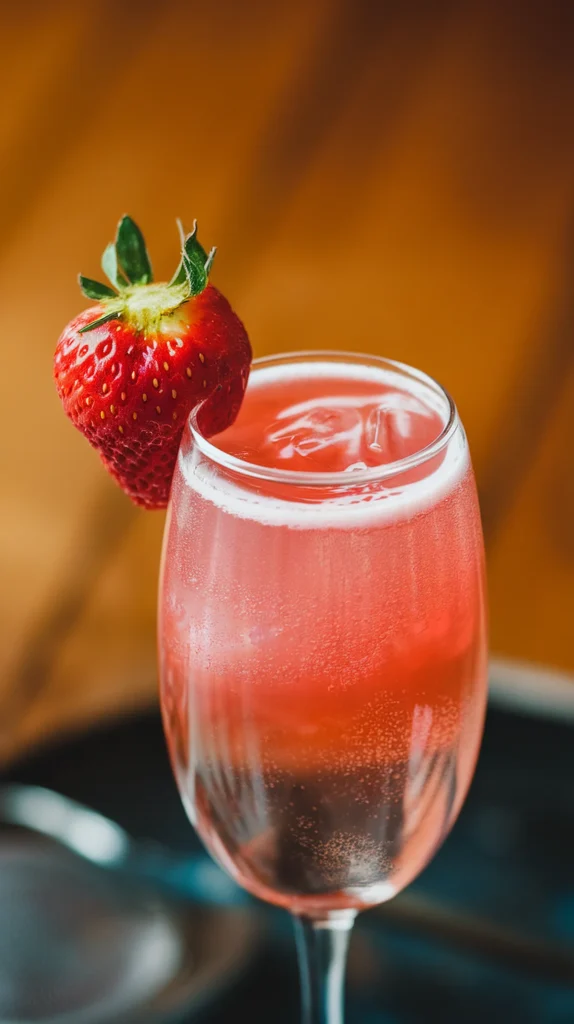 strawberry champagne delight