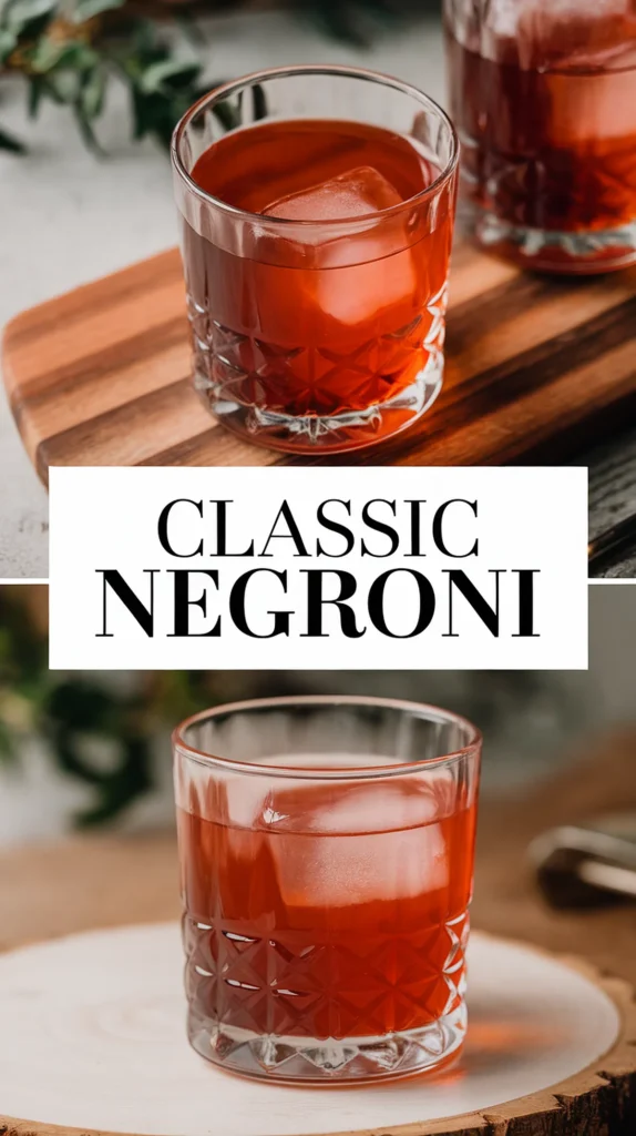 classic negroni