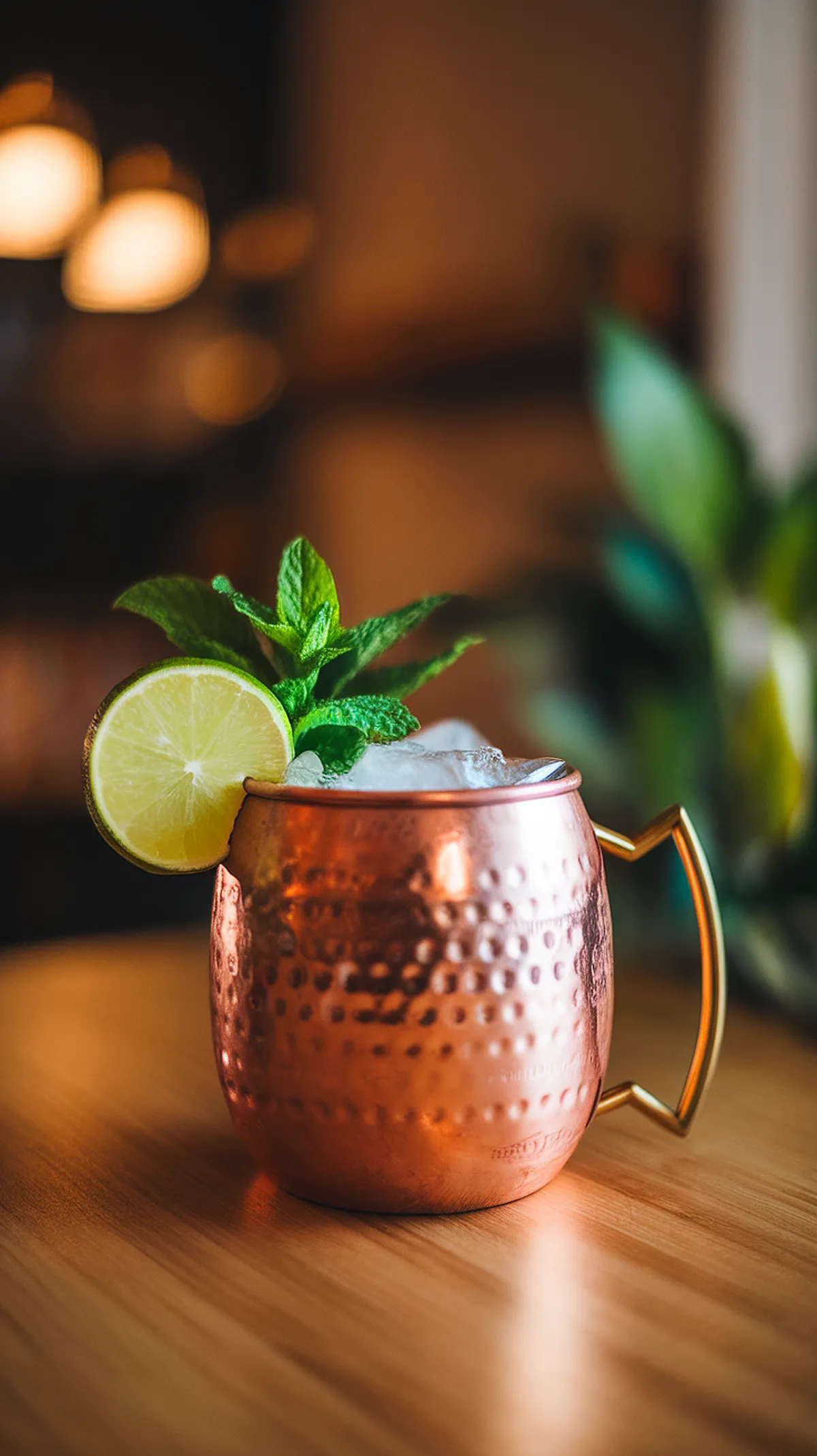 simple moscow mule cocktail
