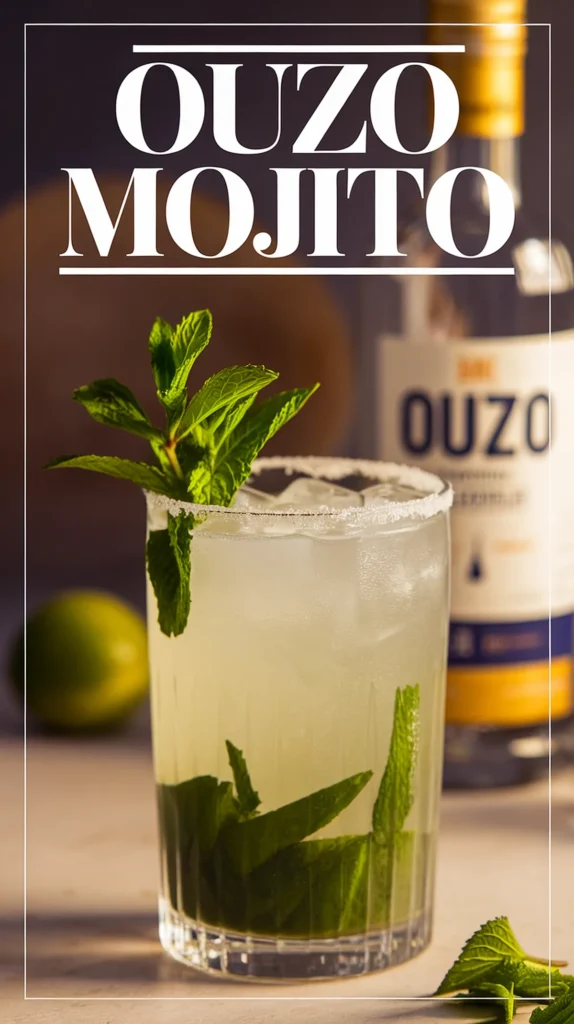 Ouzo Mojito