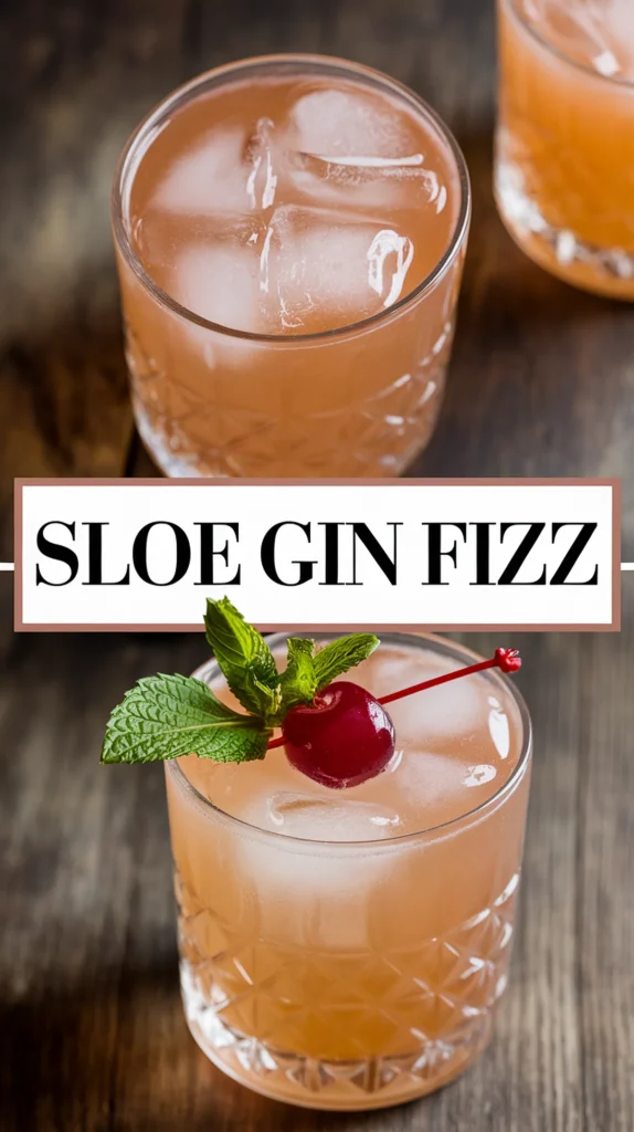 sloe gin fizz
