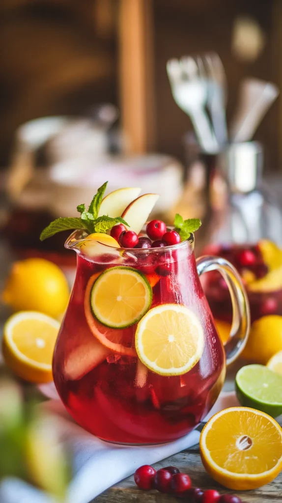 citrus red sangria