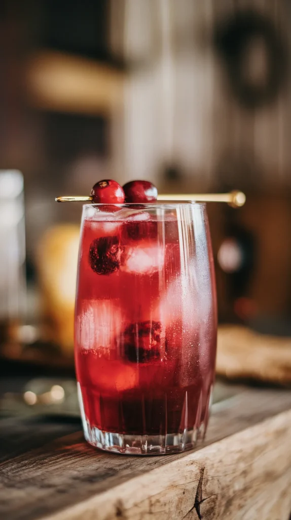 Cranberry mimosa