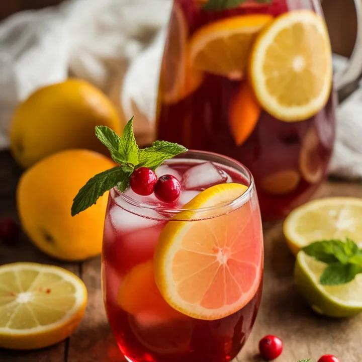 citrus red sangria