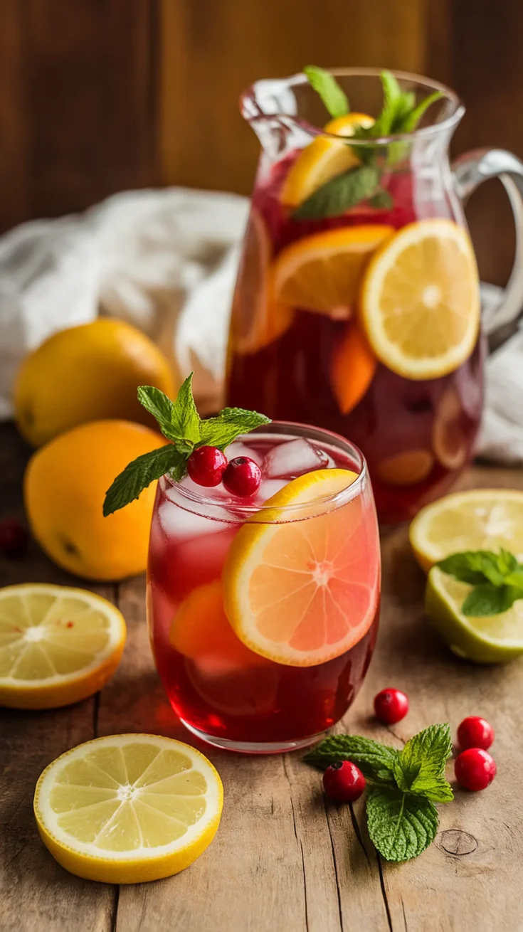 citrus red sangria