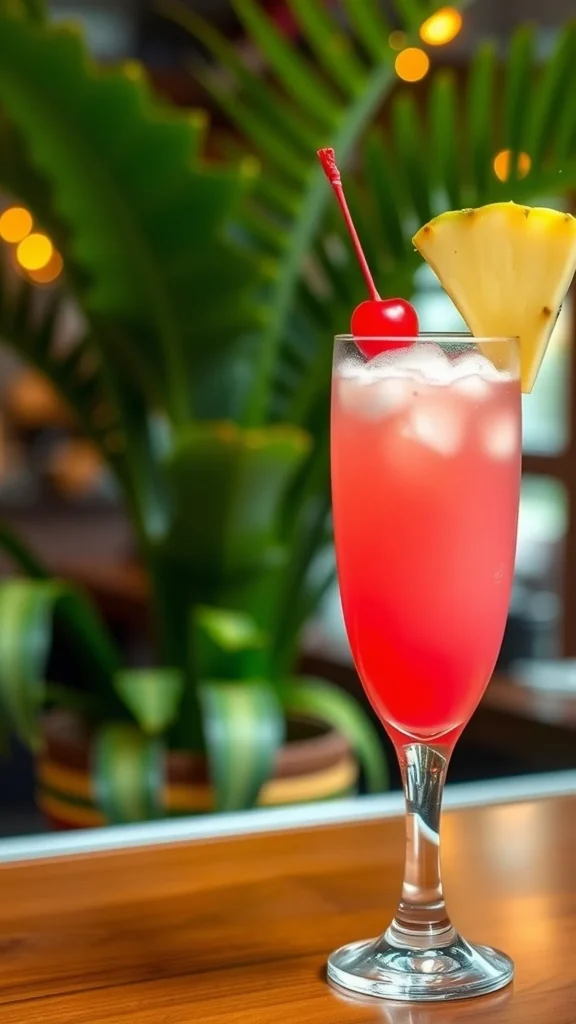 Classic Singapore Sling Cocktail Recipe singapore sling