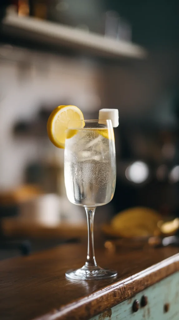 Classic French 75 Cocktail Recipe french 75