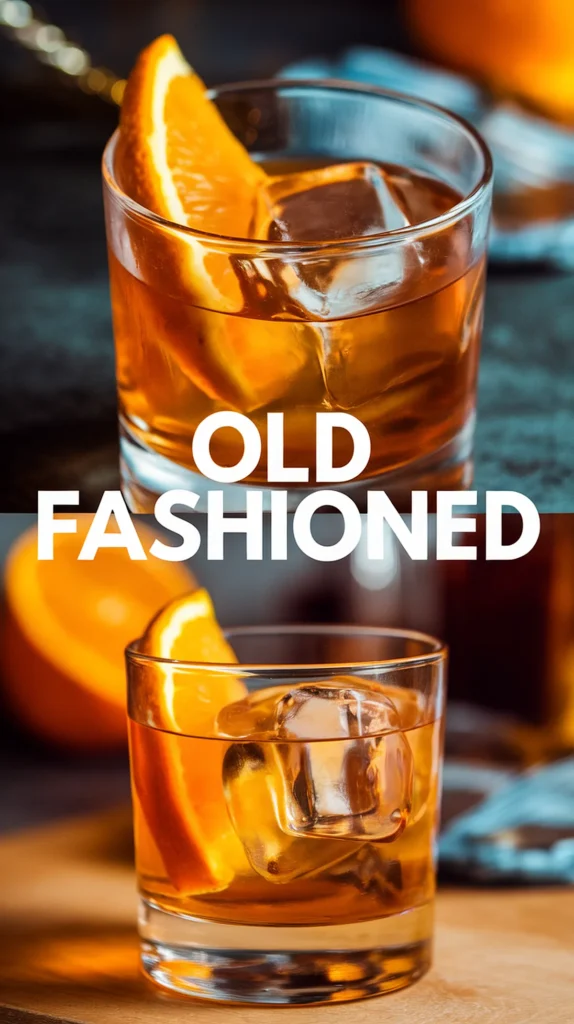old fashioned cocktail