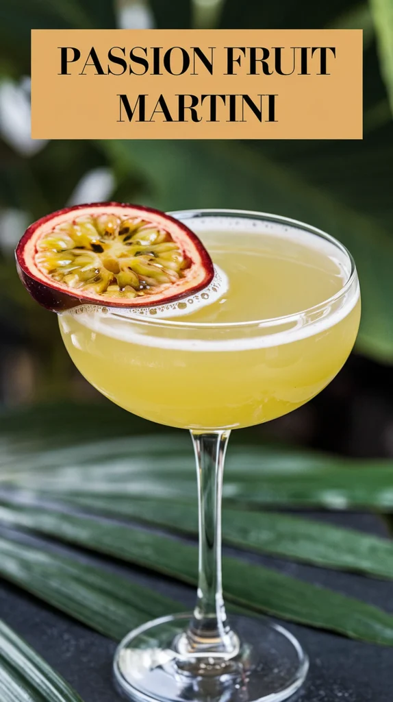 passion fruit cocktail recipe