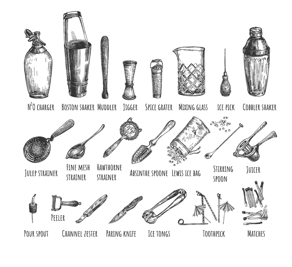 bartender tools