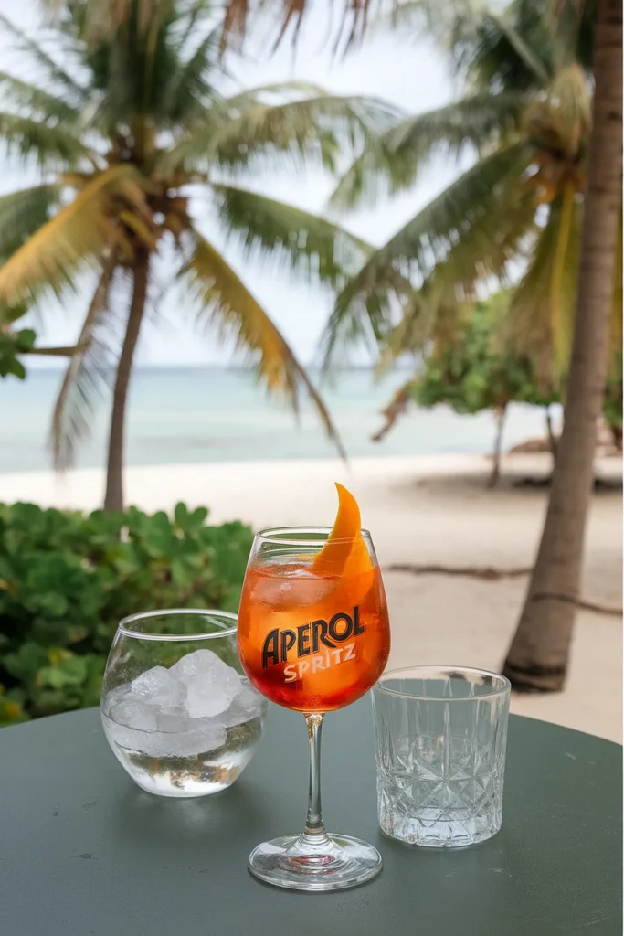 aperol spritz cocktail