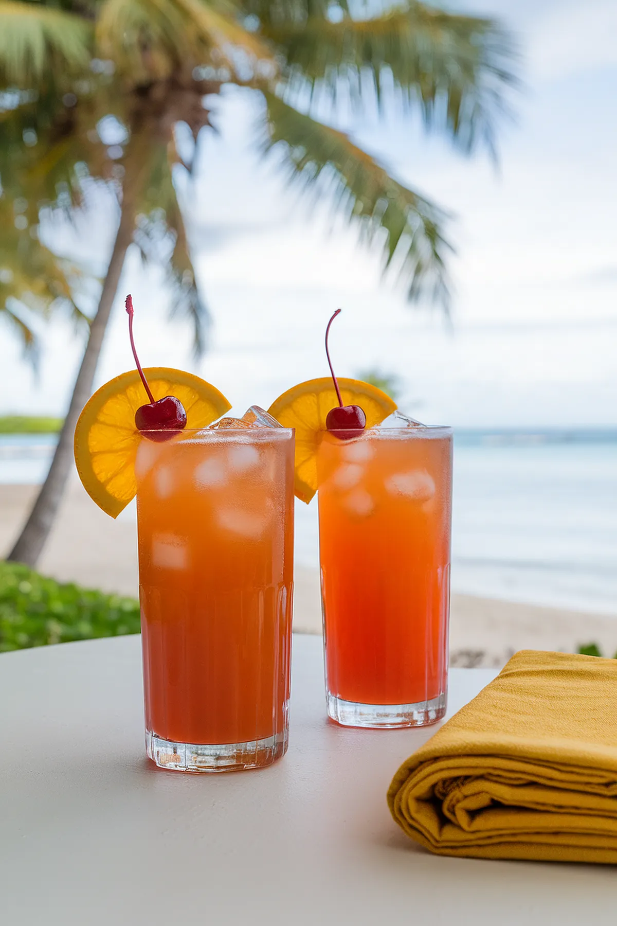 sex on the beach. seasonal cocktails