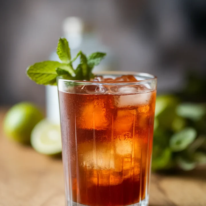 rum coke cocktail