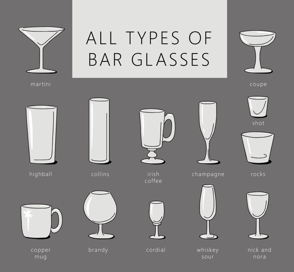 bar glasses