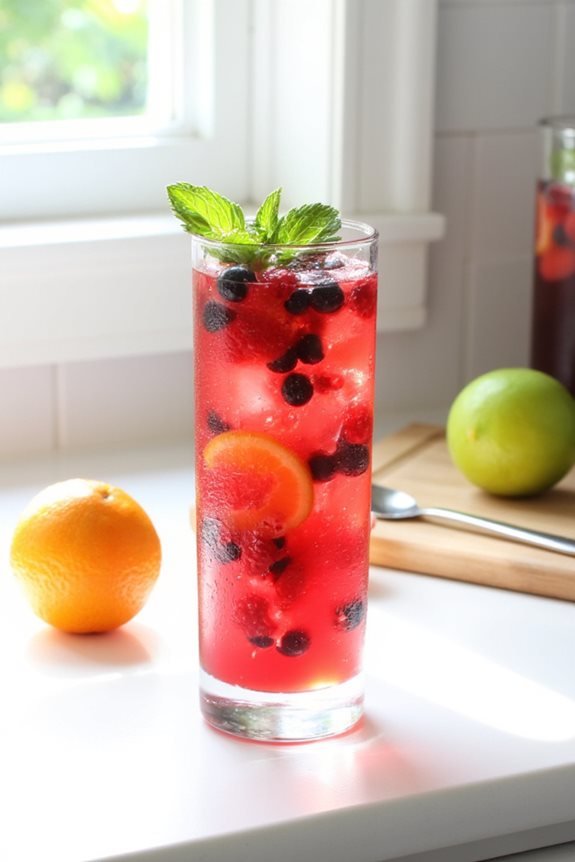 perfect berry citrus punch