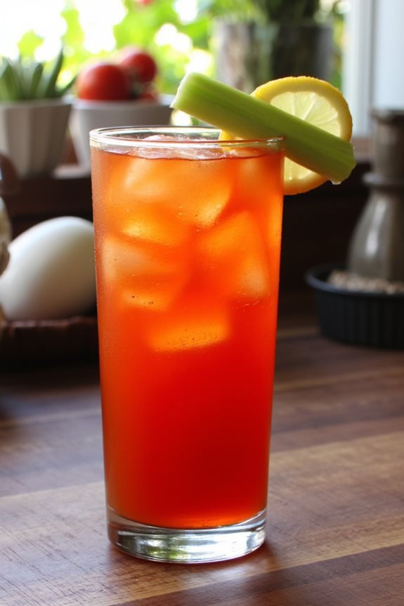 alcohol free savory cocktail delight