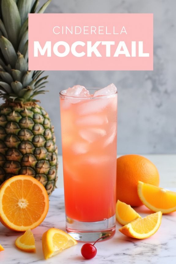 cinderella mocktail flavor variations