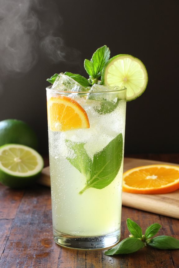 citrus basil spritzer recipe