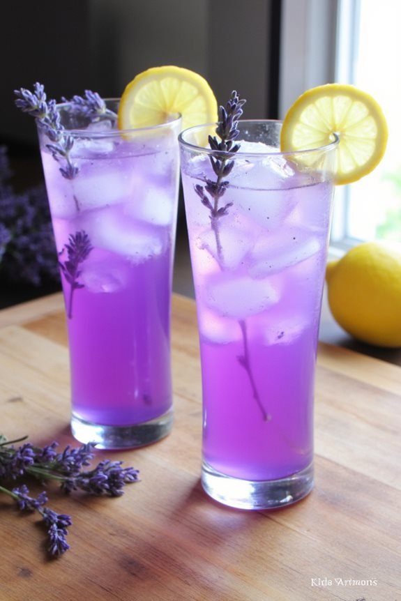 lavender lemonade fizz delight