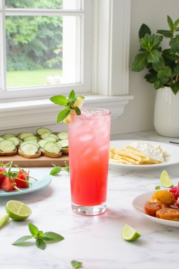 refreshing pairings for mocktails