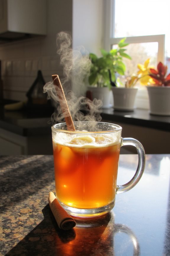 autumn comfort in a cup