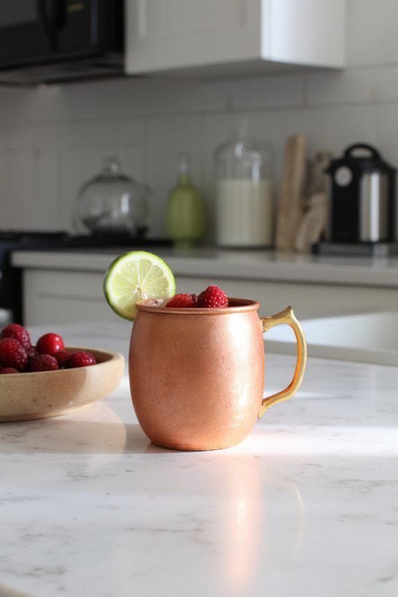 cranberry infused autumn cocktail delight