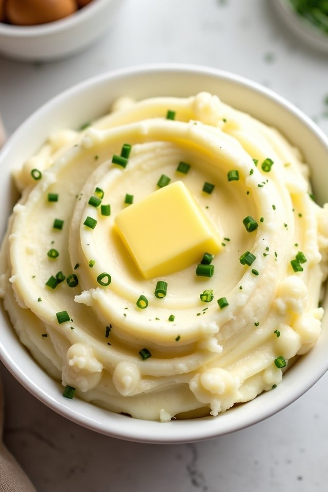 creamy garlic mashed potatoes