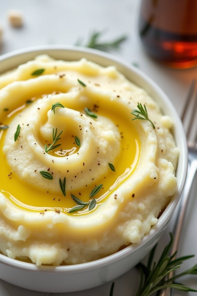 creamy olive oil potatoes