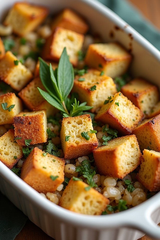 savory rustic sourdough stuffing