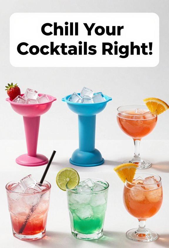 choosing cocktail ice molds