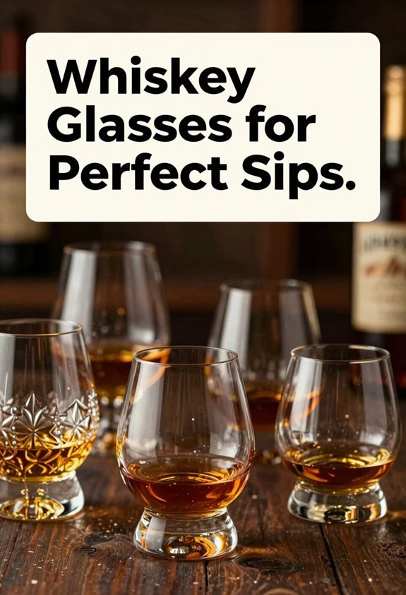 choosing the perfect whiskey glasses
