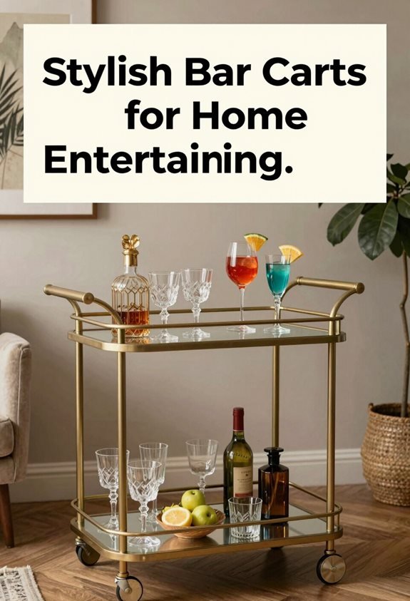 key factors for bar carts
