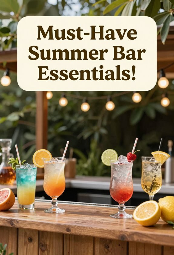 summer bar essentials guide