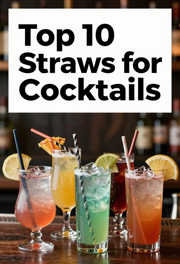 top bartender straws selection