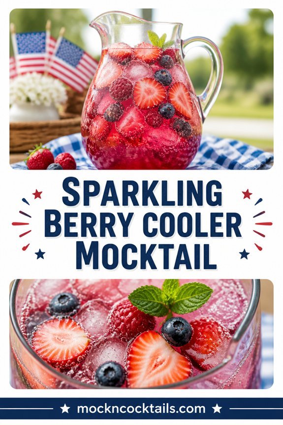 berry sparkling patriotic refreshment