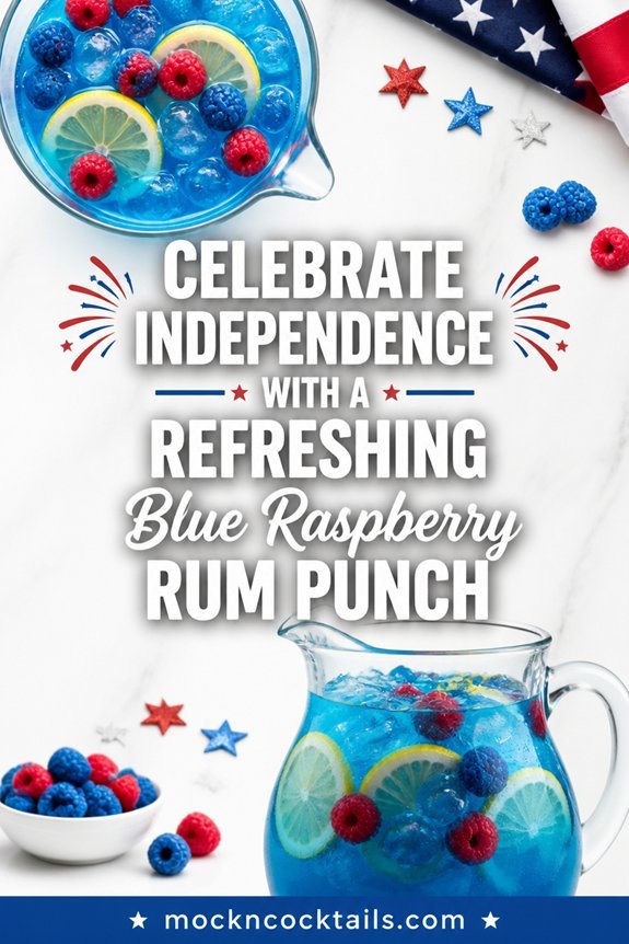 blue raspberry rum punch recipe