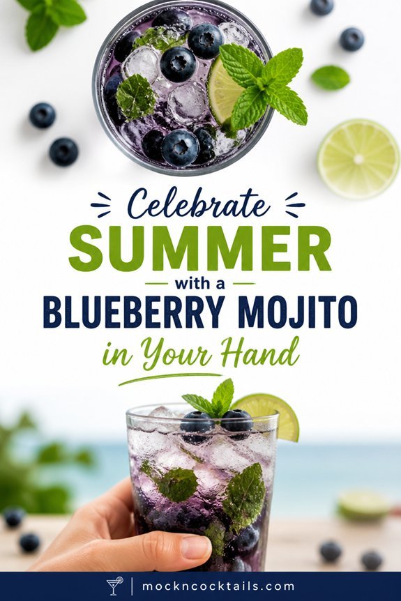 blueberry mint cocktail recipe