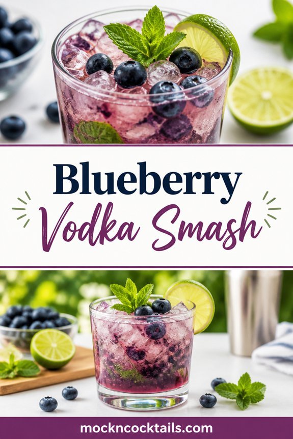 blueberry mint cocktail recipe